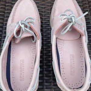 Sperry Topsiders - Pink Leather Women’s 9